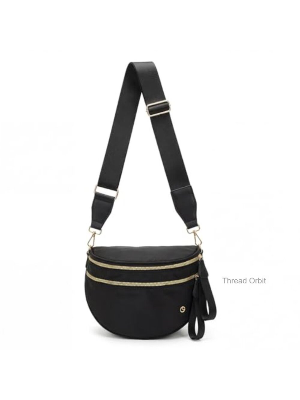 Nylon Crossbody Bum Bag Fanny Pack for Women Adjustable Strap
